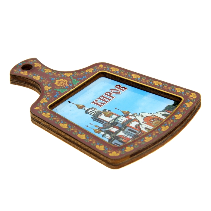 Магнит в форме кухонной доски «Киров»