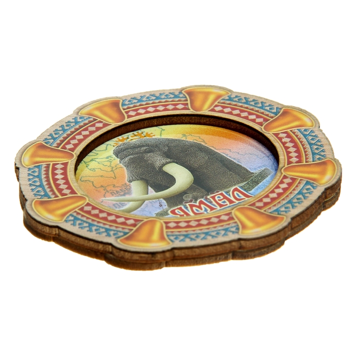 Магнит в форме бубна "Ямал"