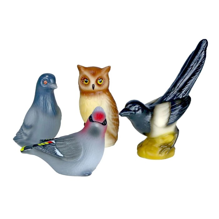 Набор фигурок «Изучаем птиц. Коллекция 4» коллекция игровых фигурок hero eggs кабуки