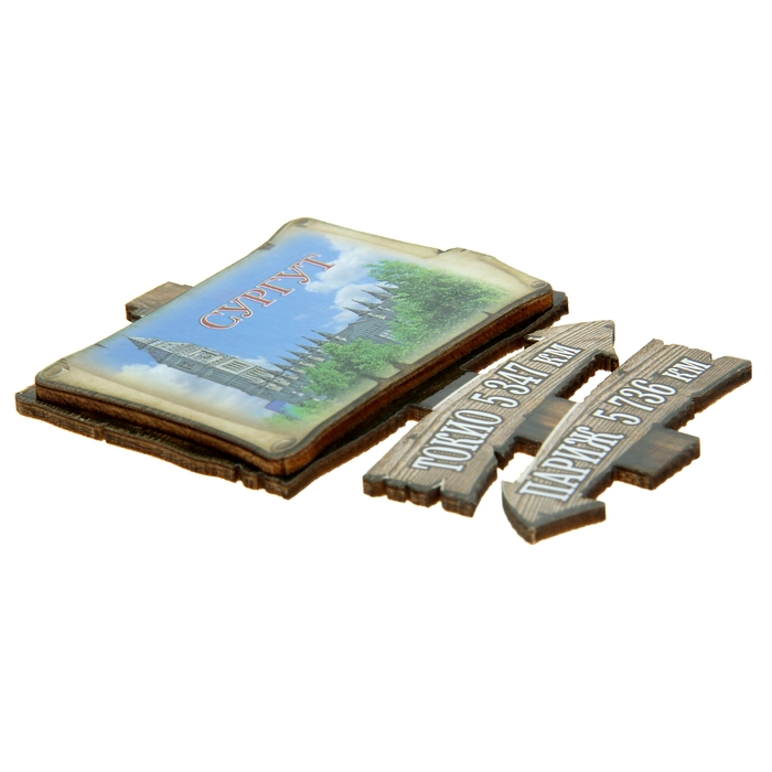 Магнит в форме указателя «Сургут»