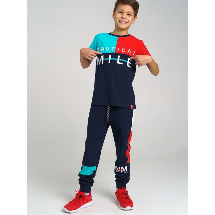 Комплект для мальчика: футболка, брюки PlayToday, рост 152 см