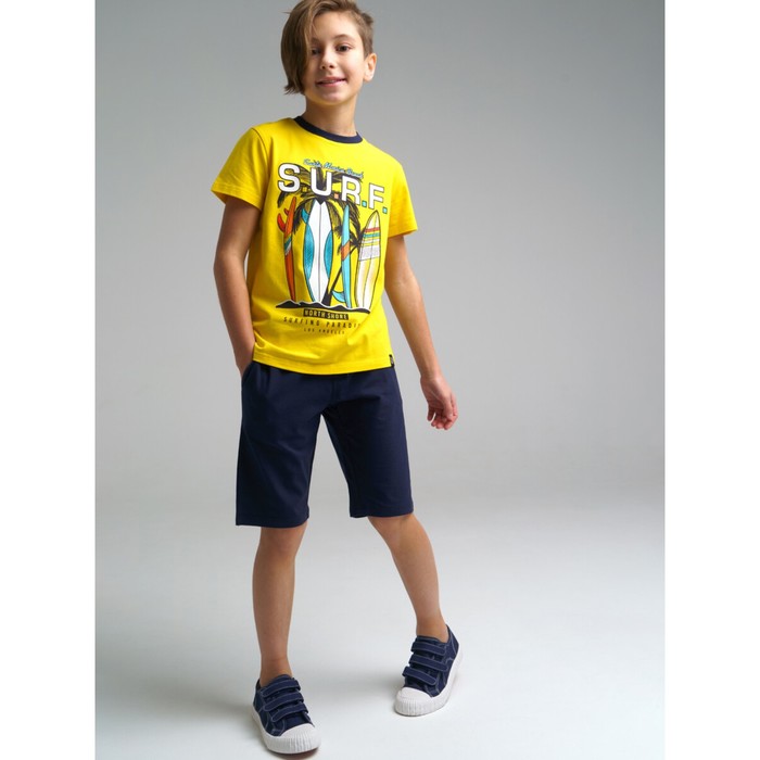 Комплект для мальчика: футболка, шорты PlayToday, рост 140 см