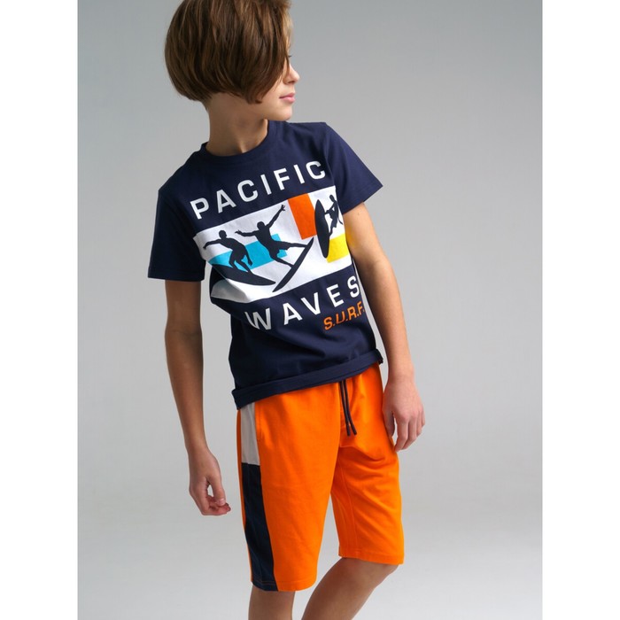Комплект для мальчика: футболка, шорты PlayToday, рост 170 см