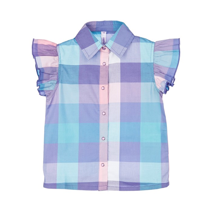 Блузка для девочек PlayToday, рост 116 см блузка для девочек рост 116 см цвет ментол