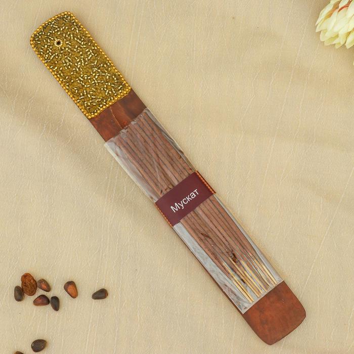 Набор "KARMA" Мускат, 10 палочек с подставкой-лодочка