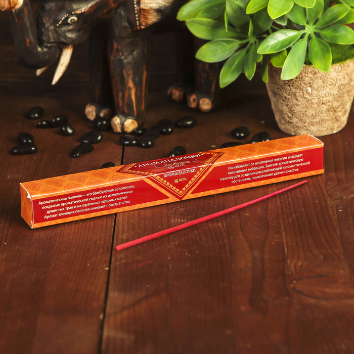 Благовония "Восторг Индии" Клубника, 15 палочек