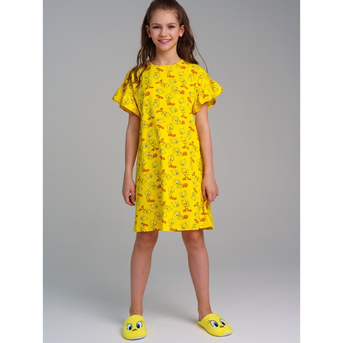 Сорочка ночная для девочки PlayToday, рост 128 см