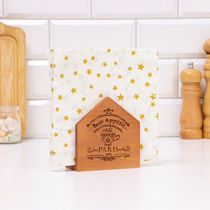 Салфетница Bon appetit 10 х 5 х 105см дерево дуб 197₽