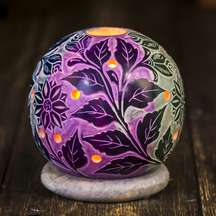 Подсвечник-шар "Индийская весна"