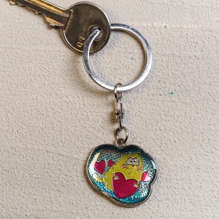 Брелок двусторонний "Ты прекрасна"