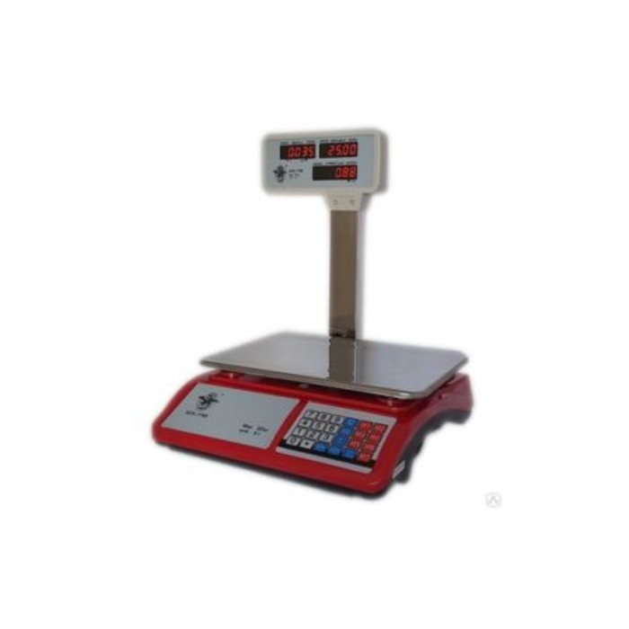 Весы торговые ACS-779D (30кг/5г) LCD игрушка технок торговые весы