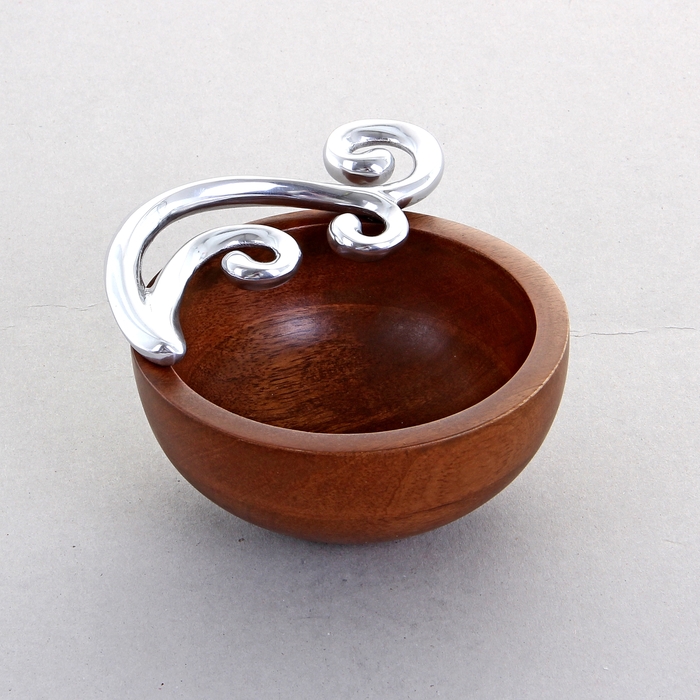 Блюдо из мангового дерева "Ветерок"