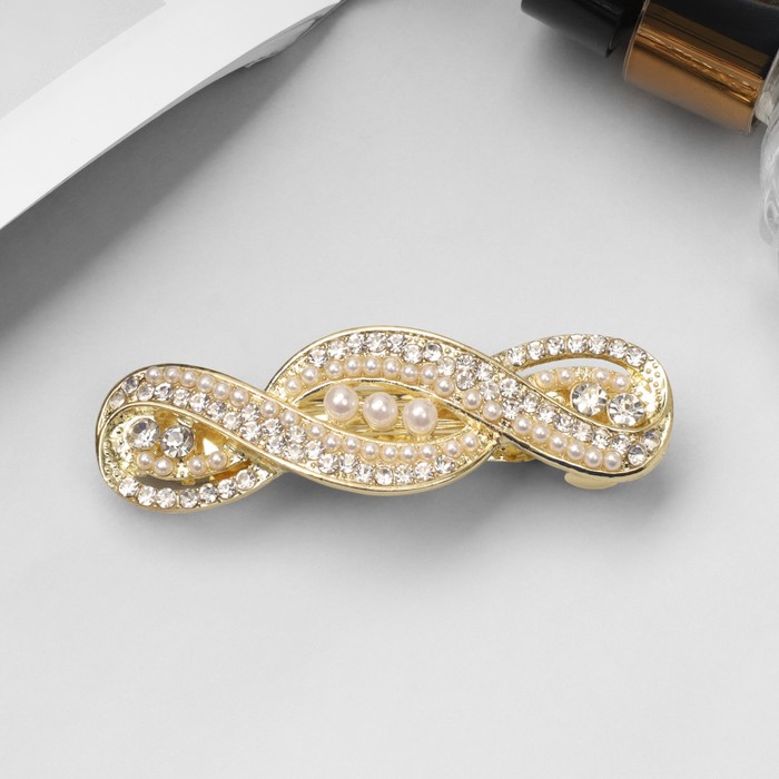 Заколка-автомат для волос Ронвен узорная 65 см 101₽