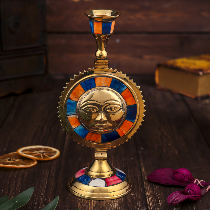 Подсвечник на 1 свечу "Солнце"