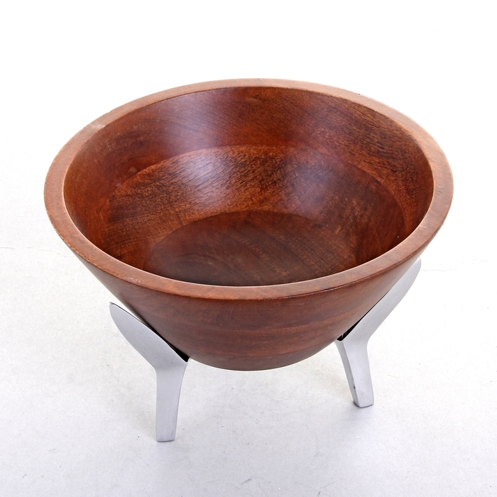 Блюдо из мангового дерева "Графичность"