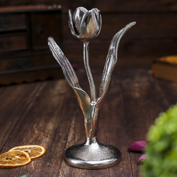 Подсвечник на 1 свечу "Тюльпан"