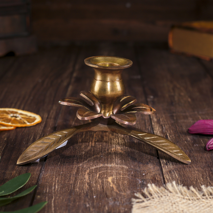 Подсвечник на 1 свечу "Олива - Антик"