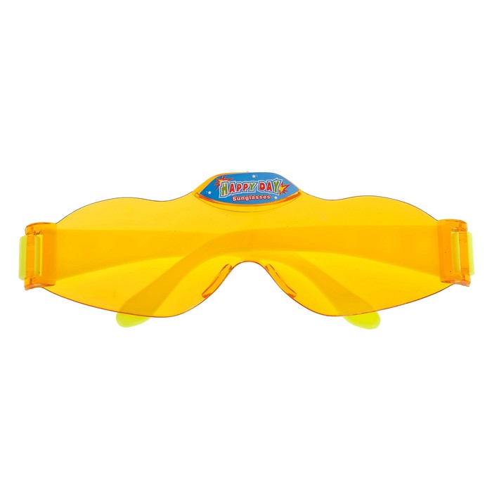 Пистолет "Бластер", стреляет мягкими пулями, с очками, цвета МИКС