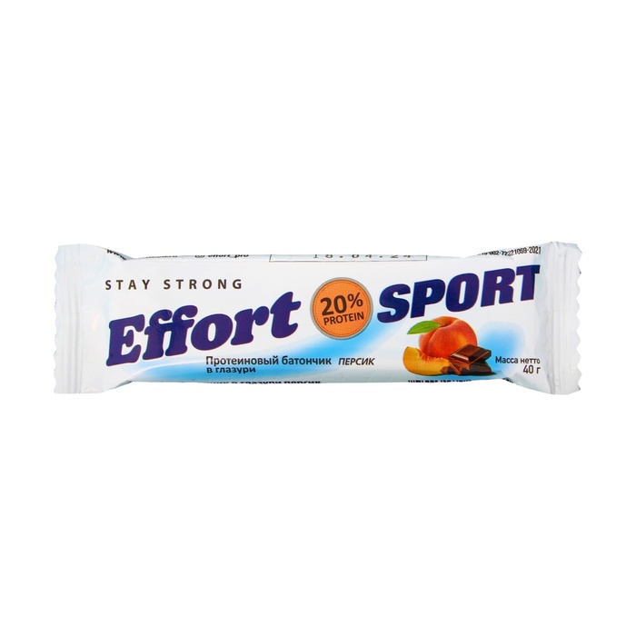 

Батончик protein sport персик, 40г