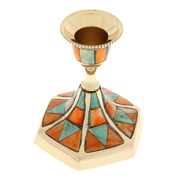 Подсвечник на 1 свечу "Гексагон"