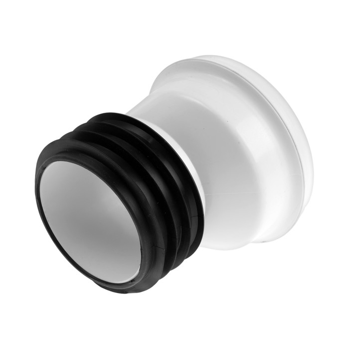 Труба фановая для унитаза ORIO С-9970 эксцентрическая 20 мм с манжетой L132 мм 355₽