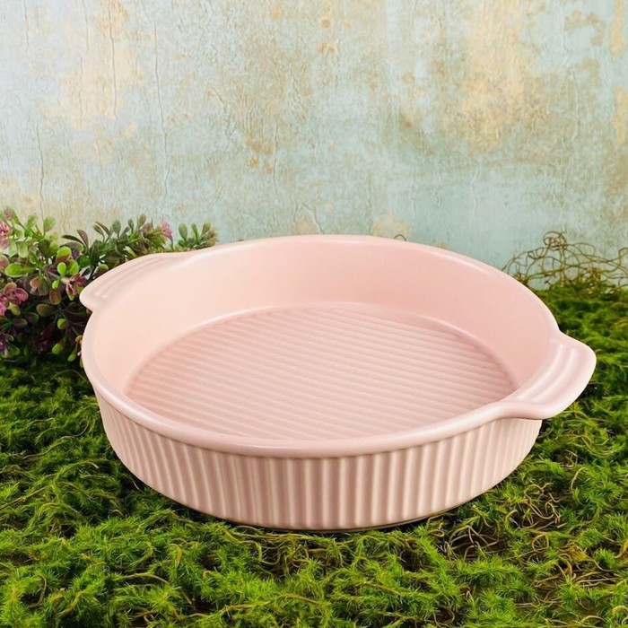 

Блюдо для запекания Lenardi, глубокое, фарфор, d=25 см