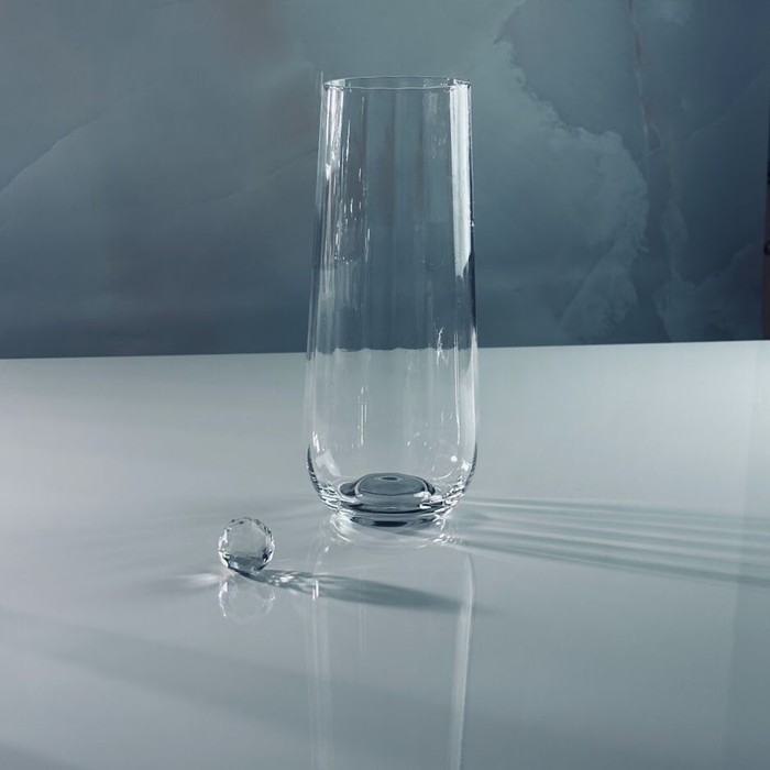 Ваза Lenardi, стекло, 25 см ваза сливовый конфитюр стекло цвет синий 25 см