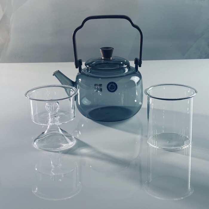 Чайник заварочный Lenardi, стекло, 900 мл чайник заварочный vitax thirlwall 4в1 900 мл стекло