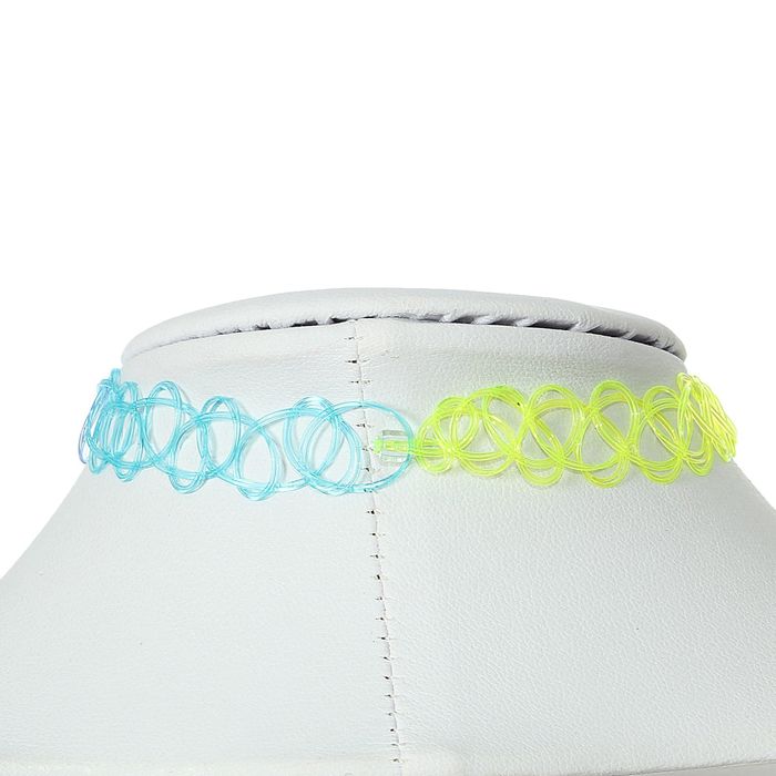 Чокер "Радуга" цветной