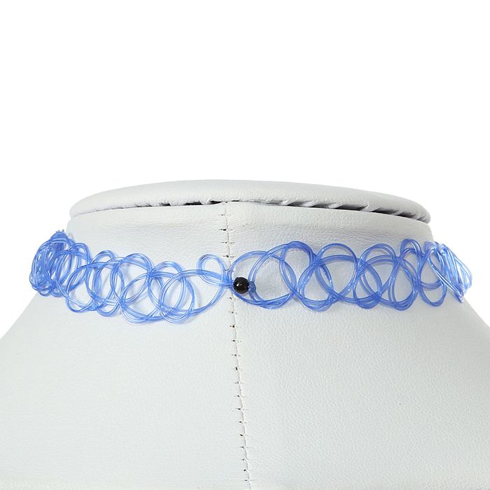 Чокер, цвет синий