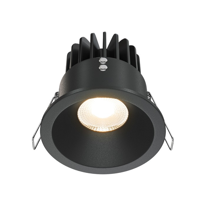 Светильник встраиваемый Technical DL034-L12W3K-D-B, LED, 12 Вт, 85х85х85 мм, 890 Лм, 3000К, чёрный