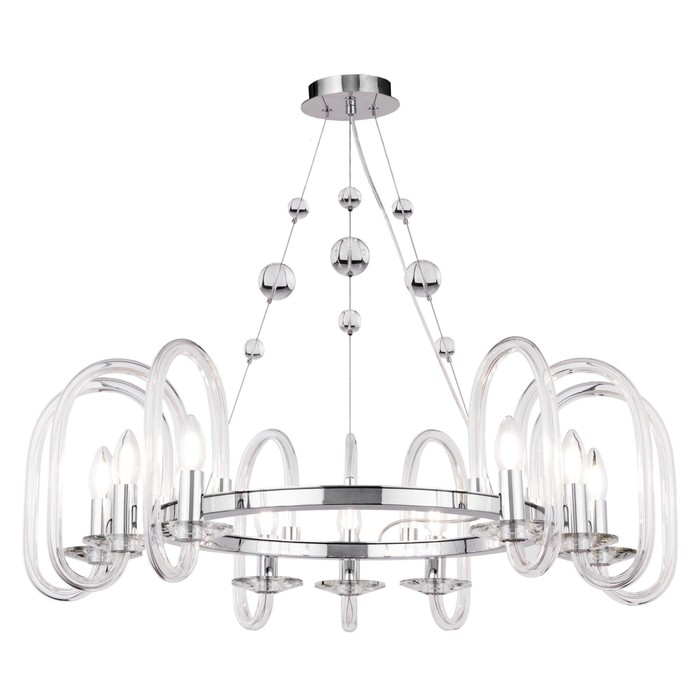 

Люстра Maytoni MOD026PL-09CH, E14, 9х60 Вт, 800х800х1600 мм, хром
