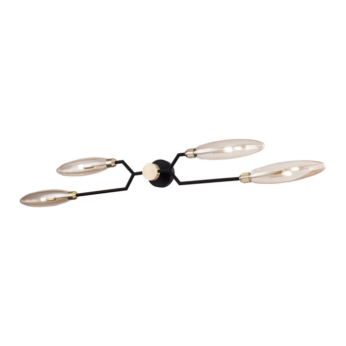 

Бра Maytoni MOD012WL-04G, G9, 4х28 Вт, 110х1215х175 мм, золото