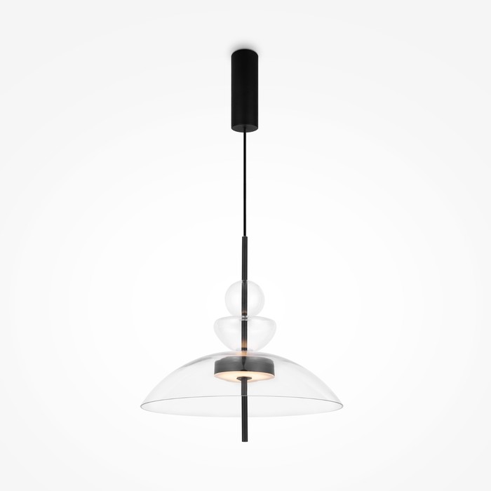 

Светильник подвесной Maytoni MOD185PL-L6B3K3, LED, 12 Вт, 400х400х3580 мм, 1200 Лм, 3000К, чёрный