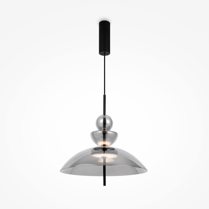 

Светильник подвесной Maytoni MOD185PL-L6B3K6, LED, 12 Вт, 400х400х3580 мм, 1200 Лм, 3000К, чёрный