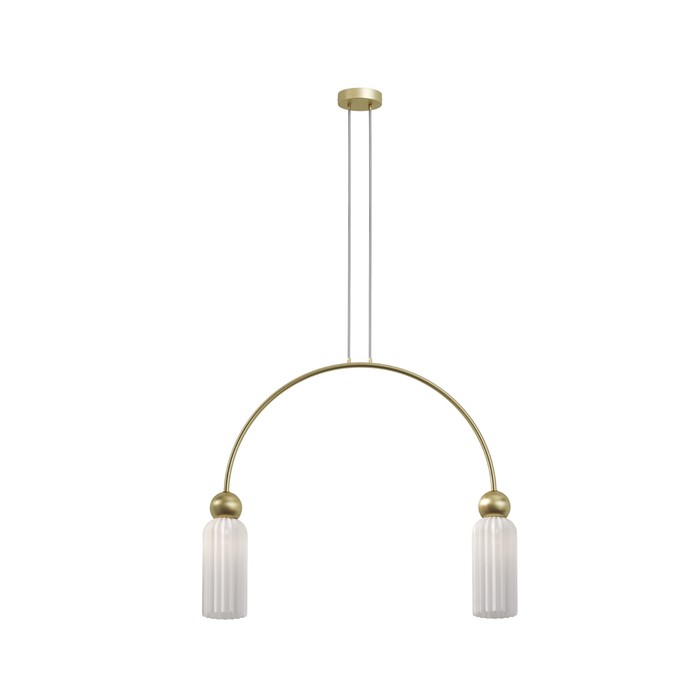 

Светильник подвесной Maytoni MOD302PL-02W, E14, 2х40 Вт, 700х100х3625 мм, золото