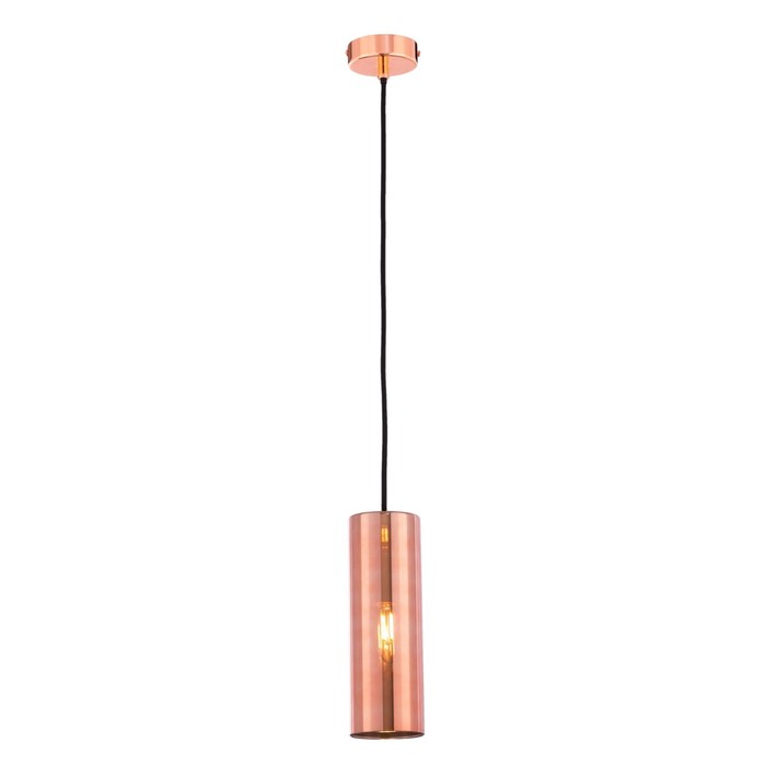 

Светильник подвесной Maytoni P011PL-01C, E14, 1х40 Вт, 80х80х1780 мм, медь