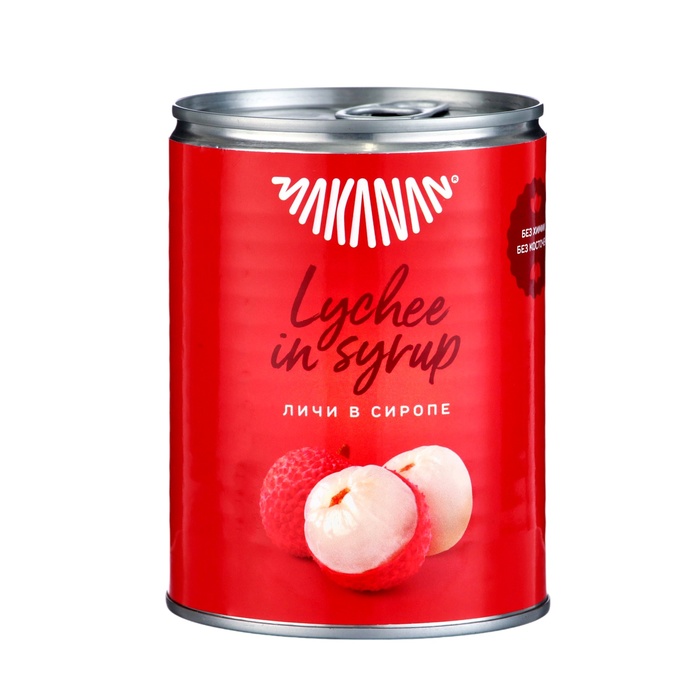 Личи в сиропе MAKANAN 565 г жб 459₽