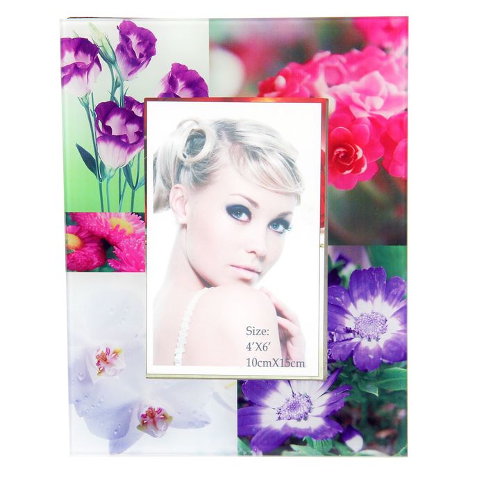 Фоторамка "Цветочный коллаж" 10х15 см