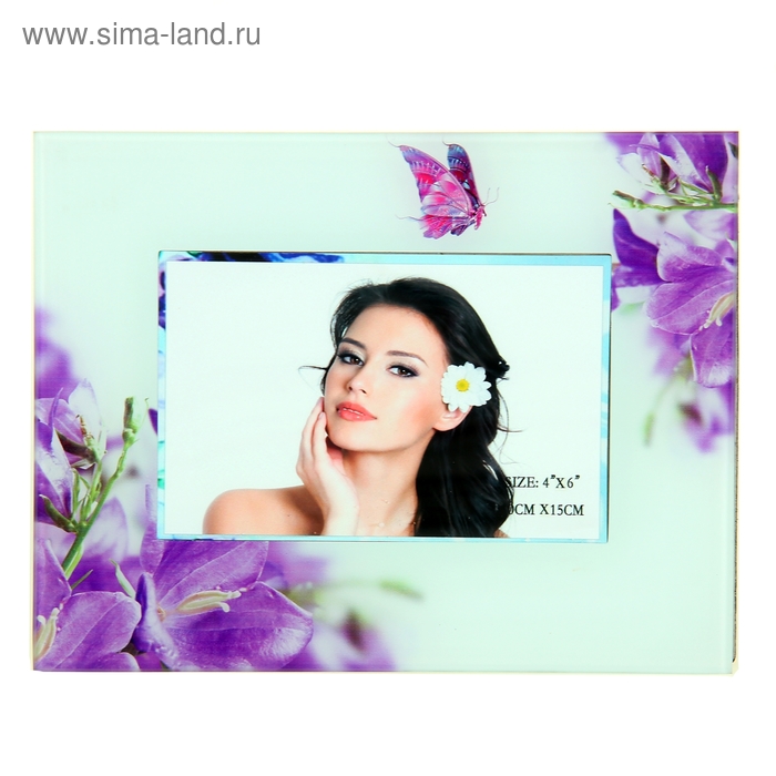 

Фоторамка стекло "Крокусы" 10х15 см