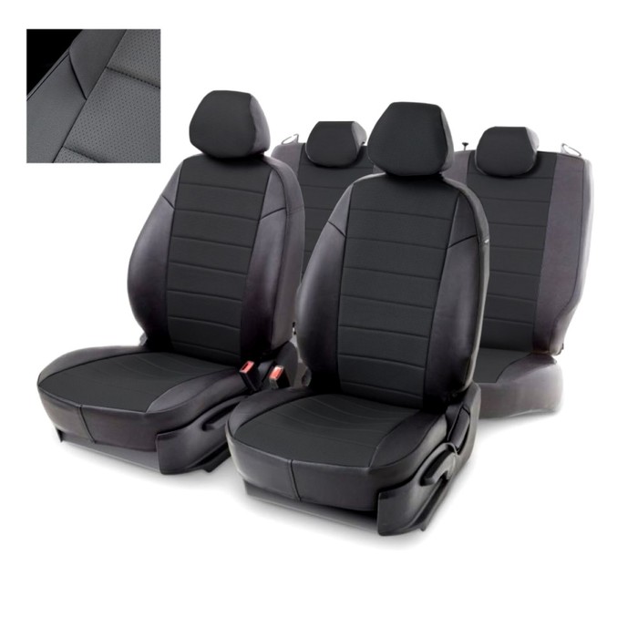 

Авточехлы из экокожи для Volkswagen Tiguan I rest (со столиками) 2011-2017