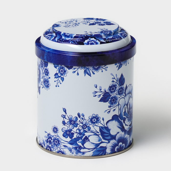 Банка для сыпучих продуктов Ультрамарин Рассвет 08 л d99 см h11 см 170₽