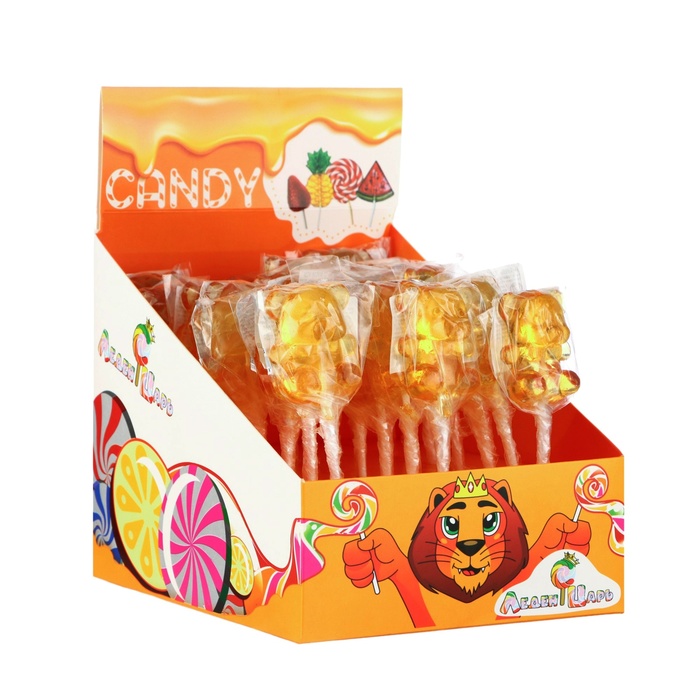 Карамель леденцовая Медведьсо вкусом мёда 20 г 28₽