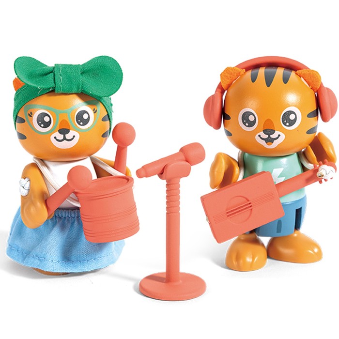 

Набор игровой Hape «Веселая семья тигров Майло и Мелоди»