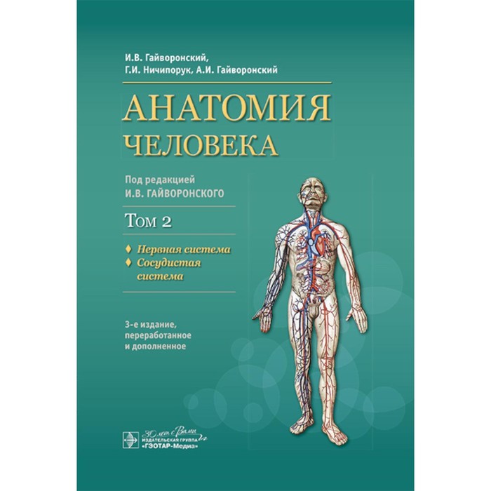 

Анатомия человека. Учебник. Том 2. Нервная система. 3-е издание, переработанное. Гайворонский А.И., Гайворонский И.В., Ничипорук Г.И.