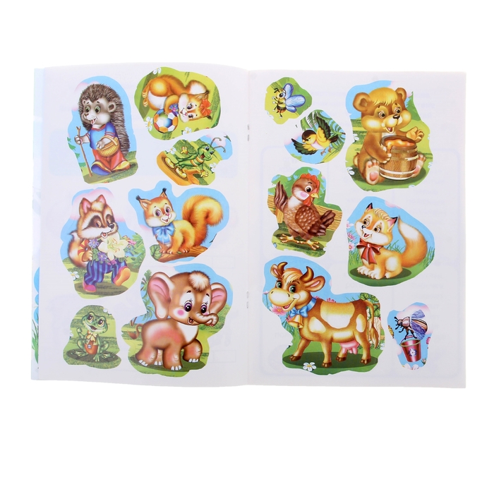 Книжка с наклейками "Тесты для детей 5-6 лет. Увлекательное чтение"