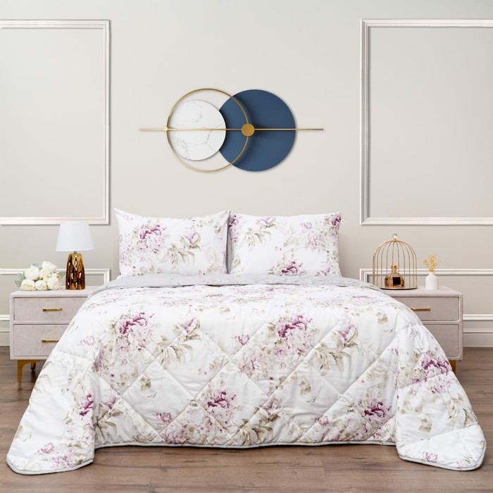 

Комплект с одеялом дуэт Sofi De Marko «Массимо», размер 230х250 см, 150х220 см - 2 шт, 50х70 см - 2 шт