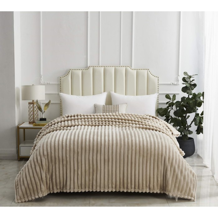 Плед Sofi De Marko Орнелла размер 220х240 см цвет кремовый 3565₽