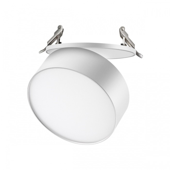 

Светильник встраиваемый светодиодный Novotech. Prometa, 24Вт, Led, 95х140х140 мм, цвет белый