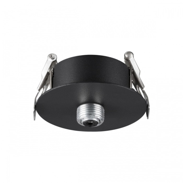 

База для встраиваемого монтажа светильников Novotech. Ramo, 15-40Вт, 25х70х70 мм, цвет чёрный